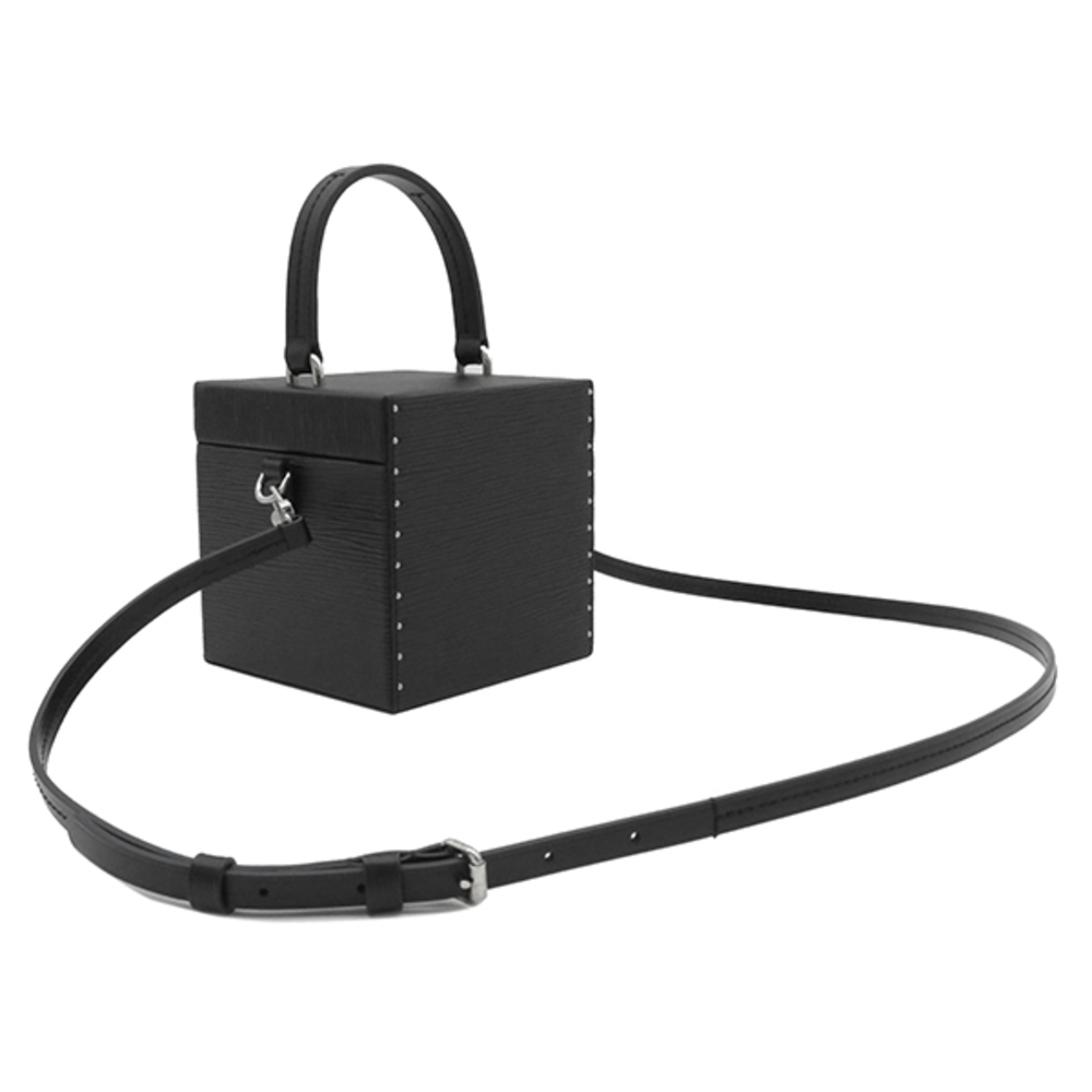 Louis Vuitton Box Epi Bag 2way Leather Bleecker Black